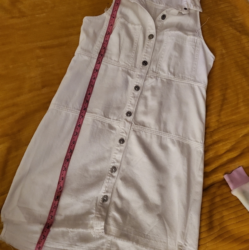 7 for all mankind denim dress